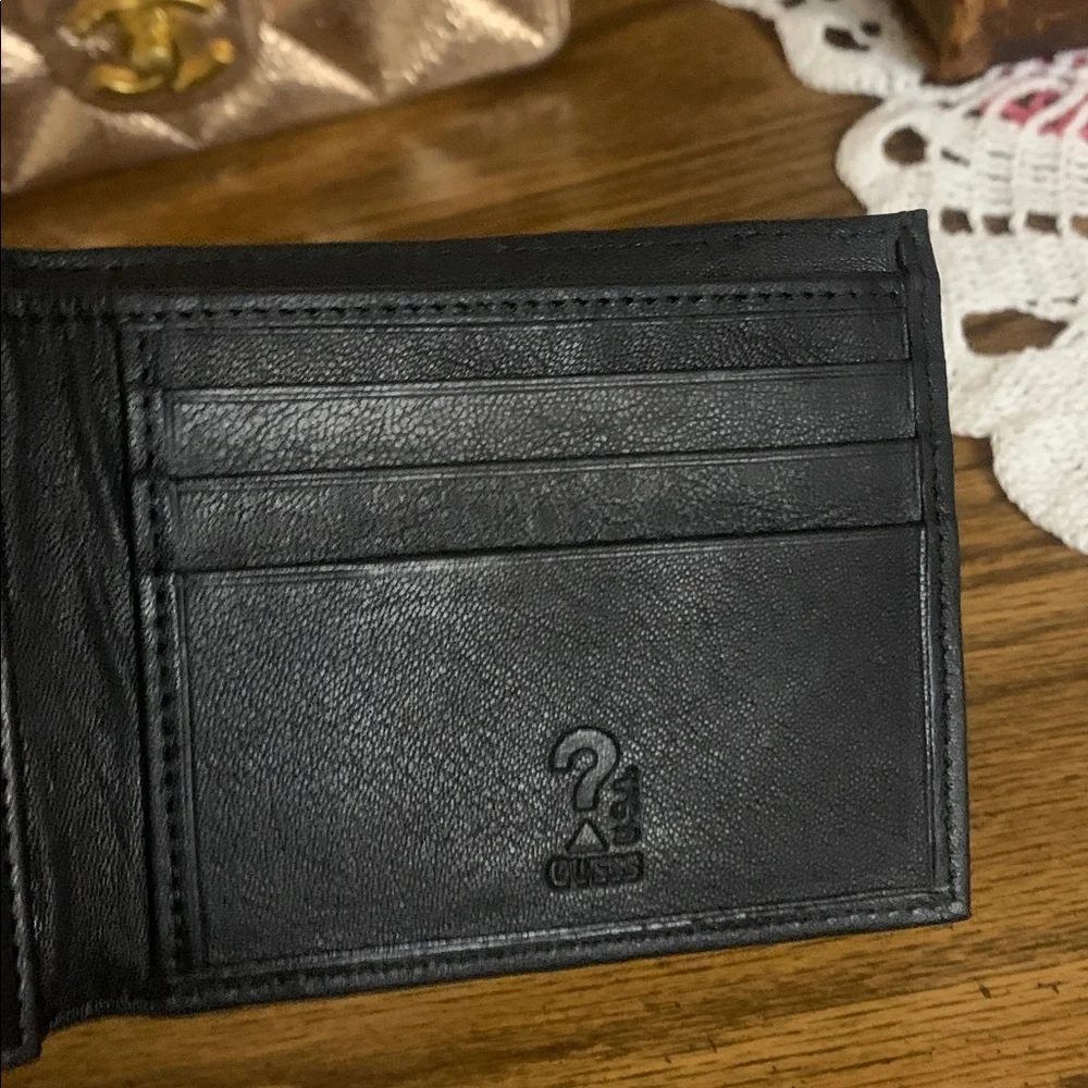 Guess Black Leather Wallet